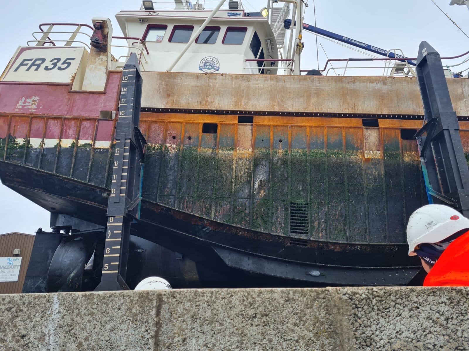 boat painting Fraserburgh | Aberdeenshire