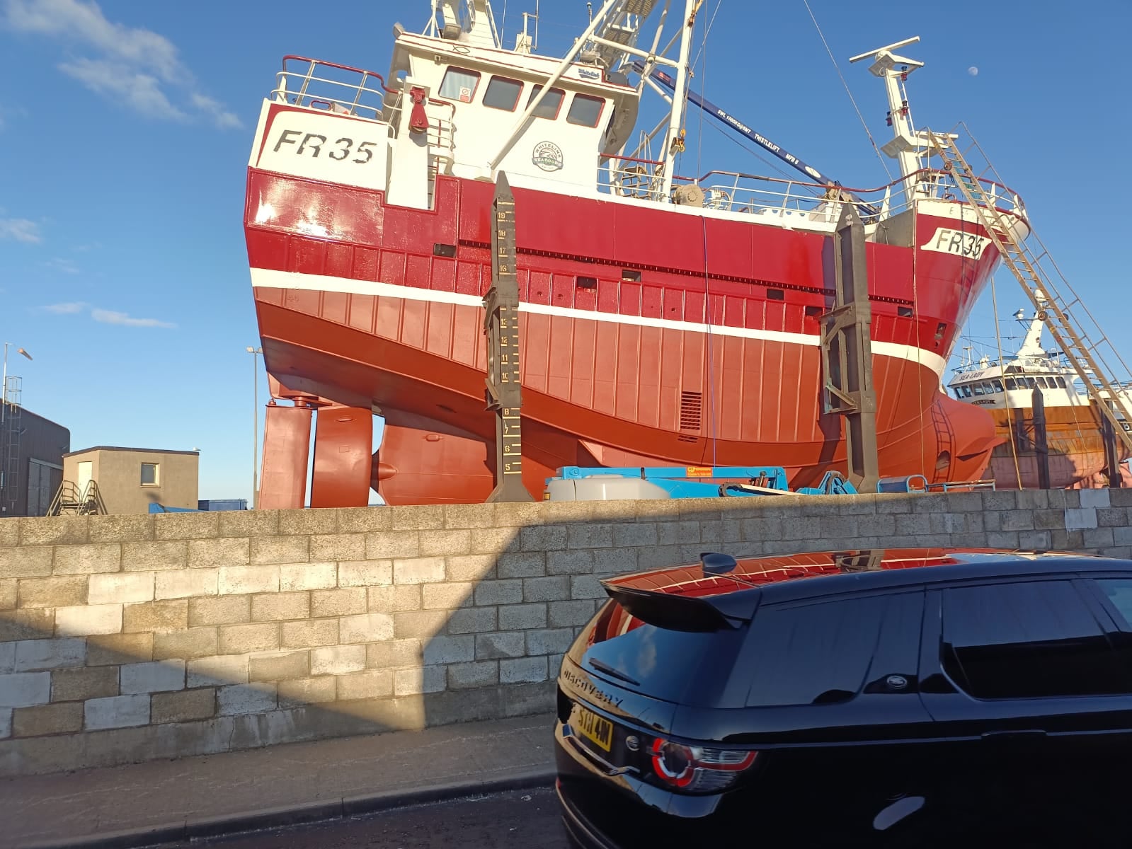 ship painting Fraserburgh | Aberdeenshire