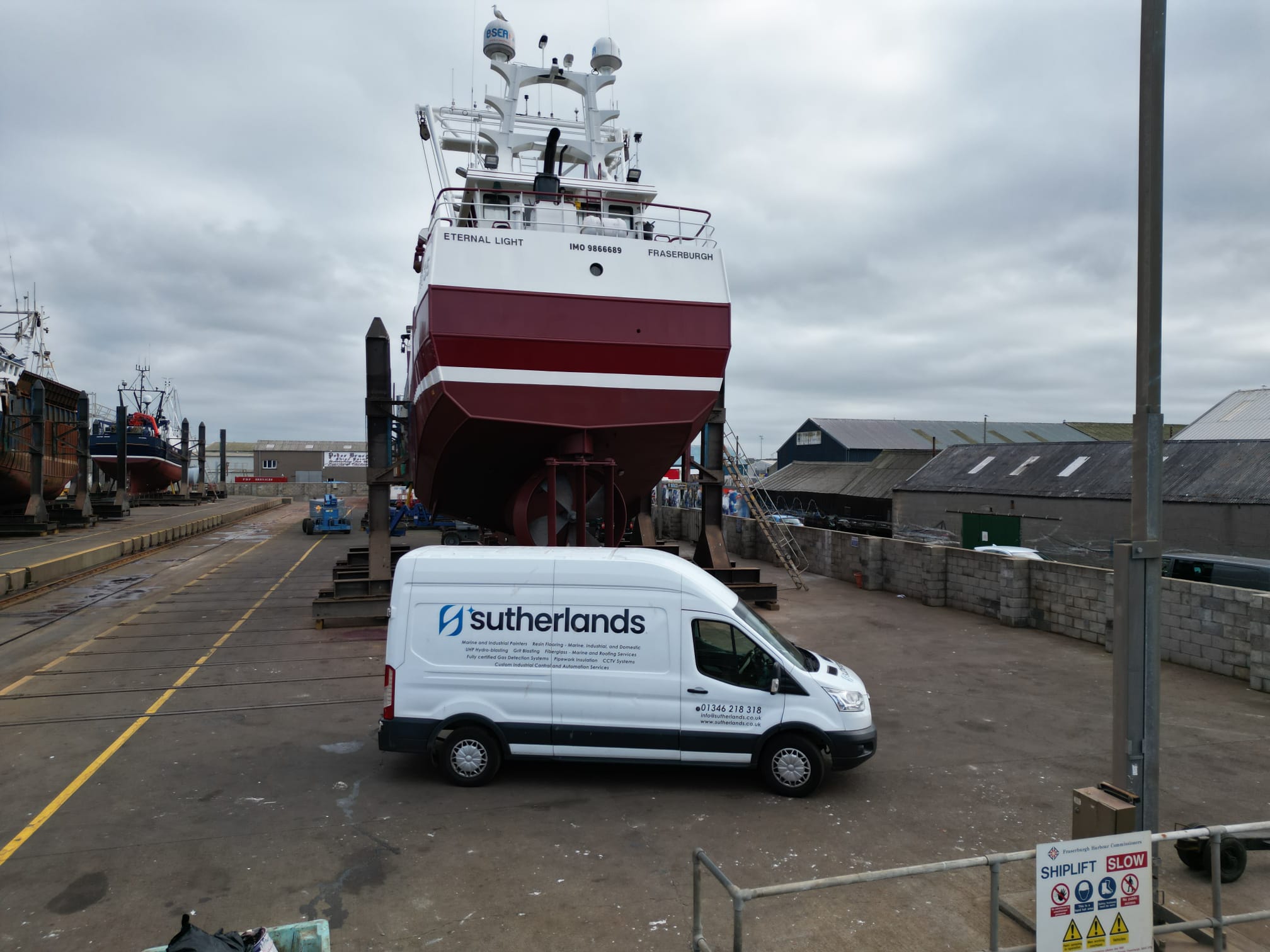 marine painting and restoration Fraserburgh | Aberdeenshire